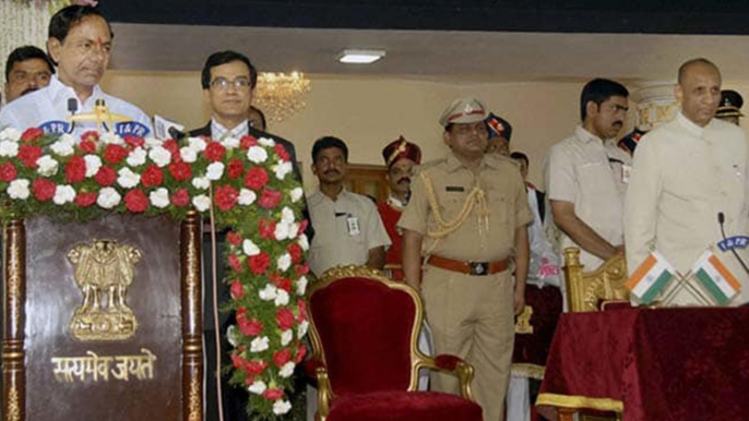 KCR Press Meet : KCR Set To Sworn As Chief Minister Of Telangana Tommorow