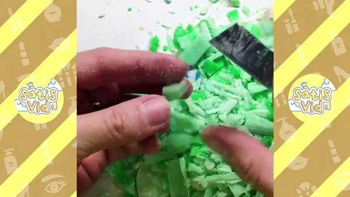 MOST SATISFYING SOAP CUBES VIDEO l Most Satisfying Soap Cutting ASMR Compilation 2018 l 4