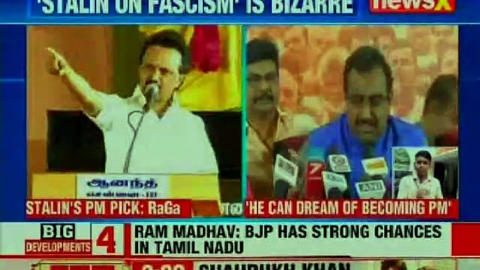 Ram Madhav takes a dig at MK Stalin for backing RaGa as PM candidate, says Modi will be PM for next 10 years