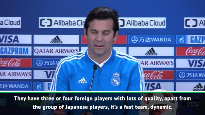 Solari expects difficult Kashima semi-final