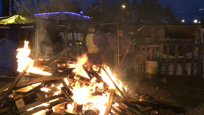 Le campement des Gilets jaunes évacué par les gendarmes