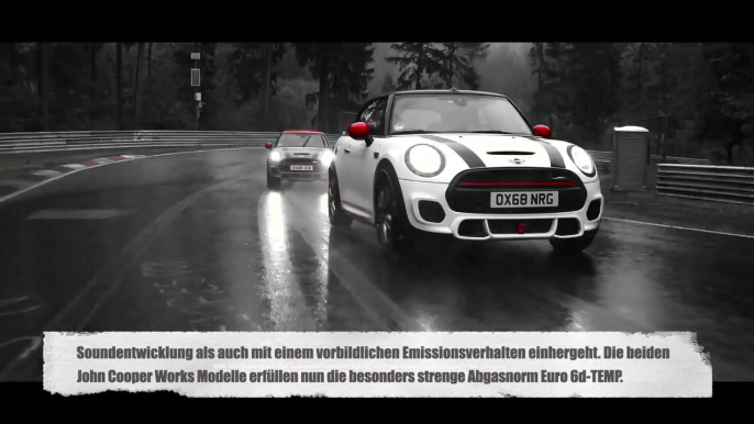 Abgasnorm Euro 6d-TEMP jetzt auch für MINI John Cooper Works und MINI John Cooper Works Cabrio