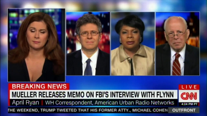 Erin Burnett's panel speaks on Mueller releases memo on FBI's interview with Flynn. @ErinBurnett #Breaking #MuellerProbe #Mueller #News #CNN #ErinBurnett #AprilRyan