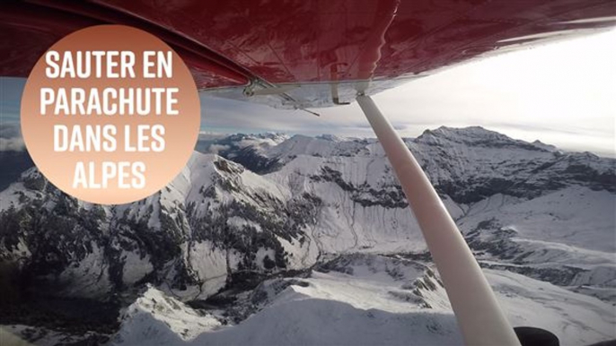 Défi Insta : le saut dans les Alpes suisses