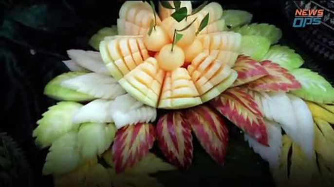 The Art Of Edible Fruit Carving