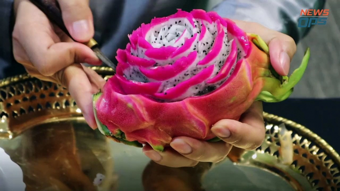 The Art Of Decorative Fruit Carving