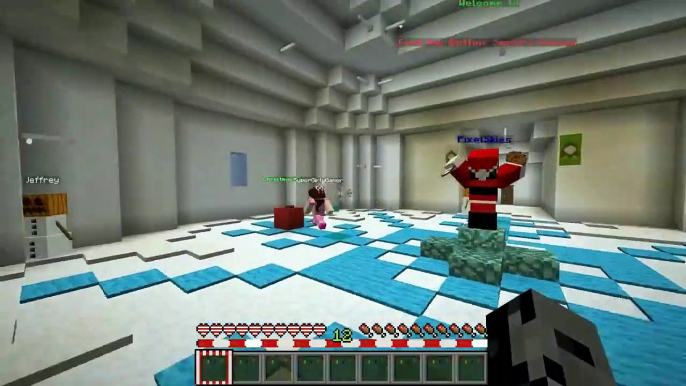 PopularMMOs Minecraft_ ESCAPE SANTA'S WORKSHOP! - FIND THE BUTTON SANTA'S VILLAGE - Custom Map