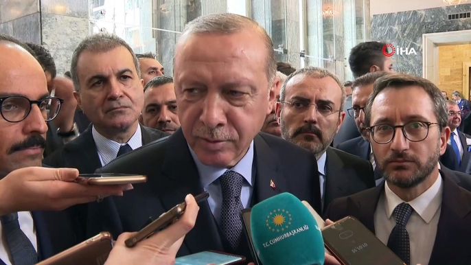 Cumhurbaşkanı Recep Tayyip Erdoğan:'Bolton’ın muhatabı İbrahim Kalın Bey. İbrahim Kalın Bey kendisiyle görüşme yapacaktı. Biz eğer gerekli görürsek, böyle bir talebe ‘evet’ diyecektik. İbrahim Kalın Bey, Genelkurmay Başkanı onlar görüşmeleri