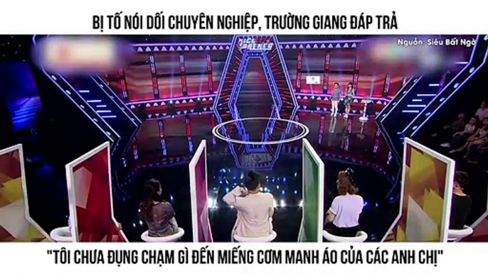 BỊ TỐ NÓI DỐI CHUYÊN NGHIỆP, TRƯỜNG GIANG ĐÁP TRẢ "TÔI CHƯA ĐỤNG CHẠM GÌ ĐẾN MIẾNG CƠM MANH ÁO CỦA CÁC ANH CHỊ"