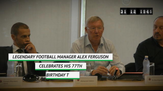 Born This Day - Alex Ferguson turns 77