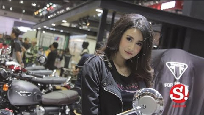 พริตตี้ สาวสายซิ่ง บิ๊กไบค์ Motor Expo 2017