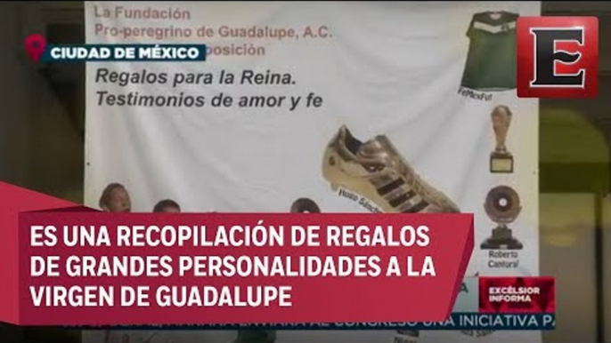 Exponen colección 'Regalos para la Reina: Testimonios de Amor y Fé'