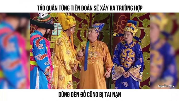 TÁO QUÂN TỪNG TIÊN ĐOÁN SẼ XẢY RA TRƯỜNG HỢP DỪNG ĐÈN ĐỎ CŨNG BỊ TAI NẠN