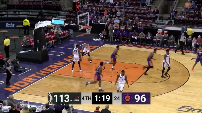 Hollis Thompson flies in for the alley-oop slam