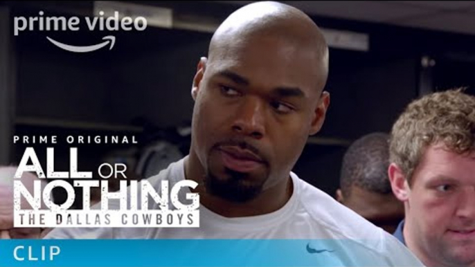 All or Nothing: The Dallas Cowboys - Clip: Locker Room | Prime Video