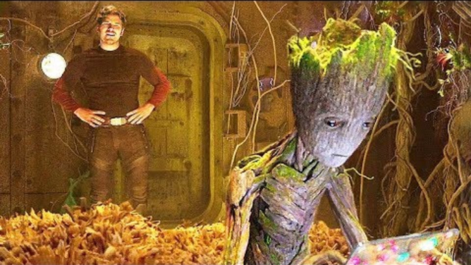 GUARDIANS OF THE GALAXY 2 Teen Groot NEW Deleted Scene ✩ Marvel Movie HD (2017)