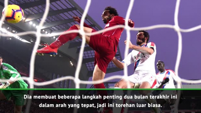 Klopp Puji Salah Kelas Dunia Setelah Ukir 50 Gol Liga Primer