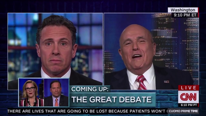 Rudy Giuliani's STUNNING Statement Live on CNN "I NEVER Said We DIDN'T Collude with Russia"