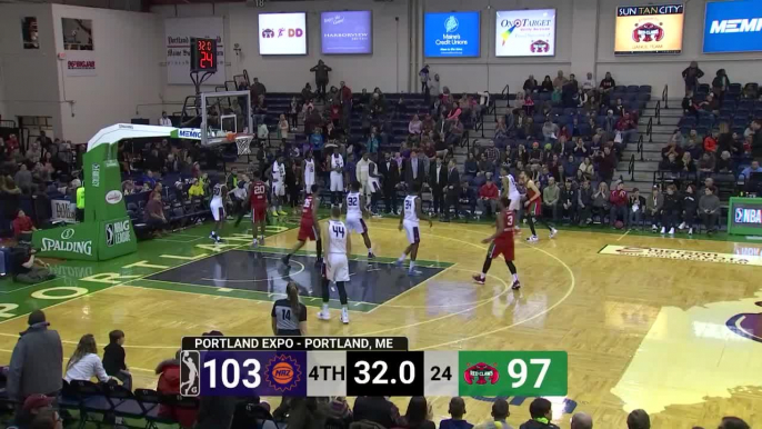 PJ Dozier (15 points) Highlights vs. Northern Arizona Suns