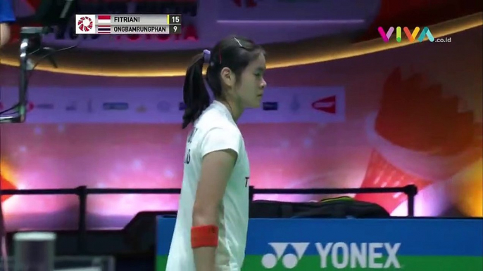 Sujud Syukur Fitriani Jadi Juara Thailand Masters 2019