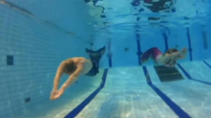 Flippin' brilliant: the Finns learning to be mermaids