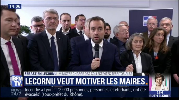 Grand débat: Sébastien Lecornu propose un "comité de suivi informel" avec les maires auditionnés