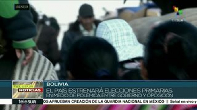 Sectores de oposición en Bolivia instan a no votar en las primarias