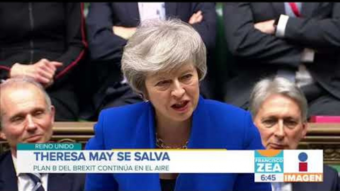 Theresa May, alista un “plan B” para el Brexit | Noticias con Francisco Zea