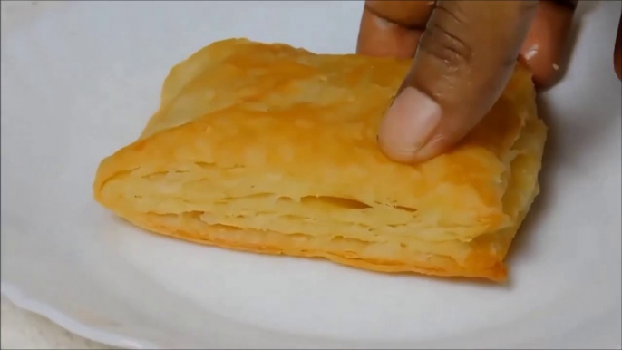 Easy Puffs Recipe - How To Make Puff Pastry Sheets At Home