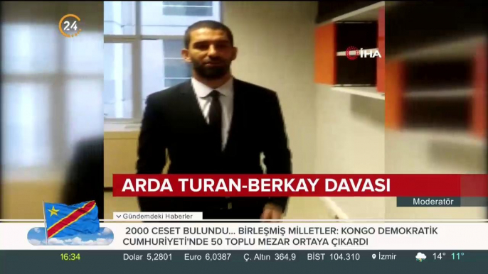 Arda Turan-Berkay kavgası