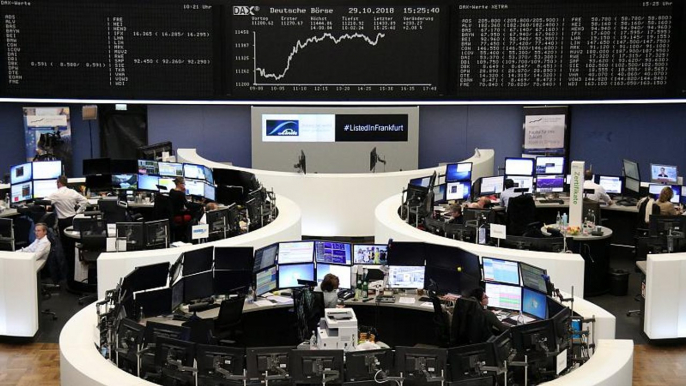 European shares stumble from six-week highs after Chinese GDP data