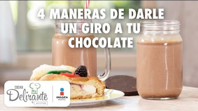 4 recetas fáciles para preparar chocolate | Cocina Delirante