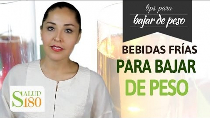 4 bebidas frías y deliciosas para bajar de peso | Salud180