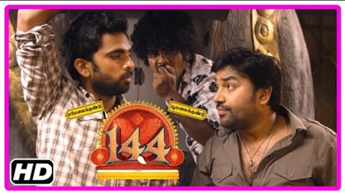 144 Tamil Movie | Scenes | Shiva | Ashok Selvan and Ramadoss steal gold | Oviya