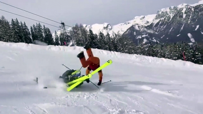 Ski : ils se foncent dedans en pleine descente !