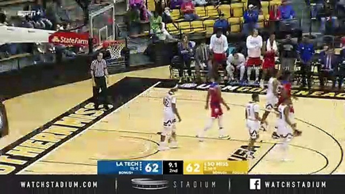 Louisiana Tech vs. Southern Miss Basketball Highlights (2018-19)