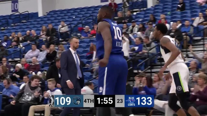 Delaware Blue Coats Top 3-pointers vs. Iowa Wolves