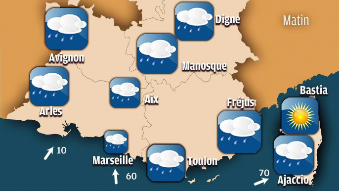Météo en Provence : un temps maussade ce vendredi, de la neige dans les Alpes du Sud
