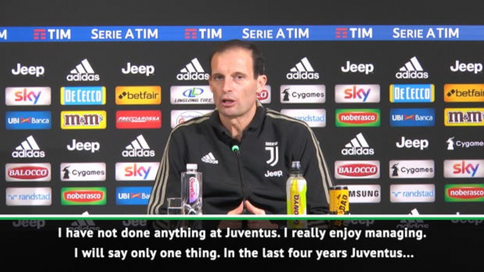 I've always believed Juventus can win the Champions League - Allegri