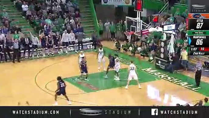 UTSA vs. Marshall Basketball Highlights (2018-19)