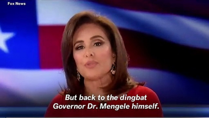 Fox News host Jeanine Pirro Calls Ralph Northam ‘Dr. Mengele’