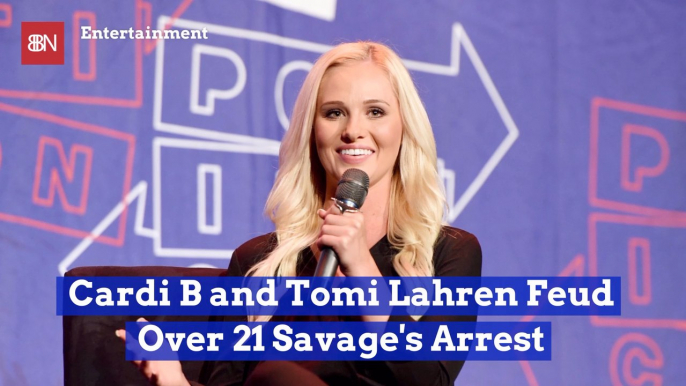 Cardi B Goes After Tomi Lahren On Twitter After 21 Savage Arrest