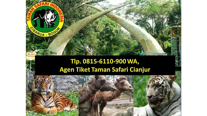 Tlp. 0815-6110-900 WA, Tiket Taman Safari Cianjur Rombongan