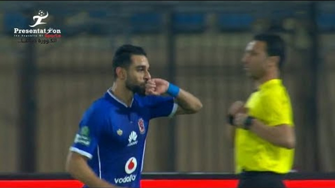 الهدف الثاني لـ الاهلي امام طلائع الجيش " عمرو السولية " الجولة الـ 18 الدوري المصري