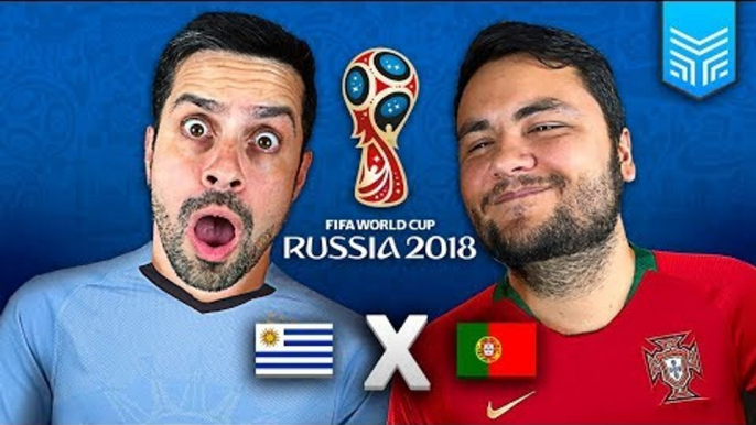 URUGUAI X PORTUGAL - COPA 2018 (FIFA 18 GAMEPLAY)