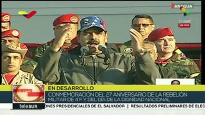 Nicolás Maduro: Hemos construido un Estado a prueba de conmociones