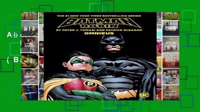 About For Books  Batman   Robin by Peter Tomasi   Patrick Gleason Omnibus (Batman and Robin by