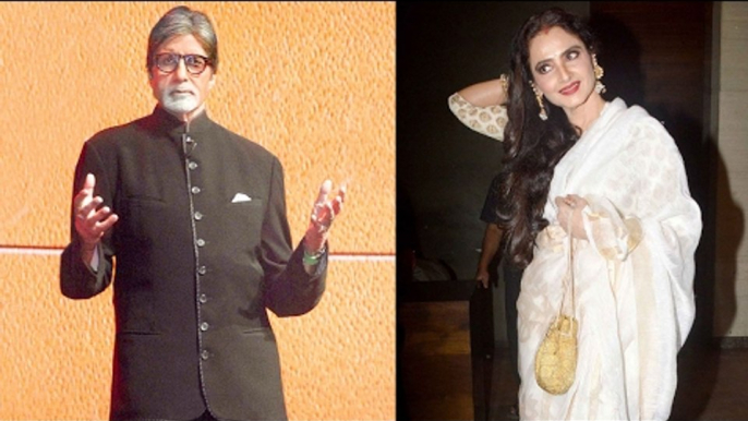 Rekha recites Amitabh Bachchan's Deewar dialogue at the Dangal bash!