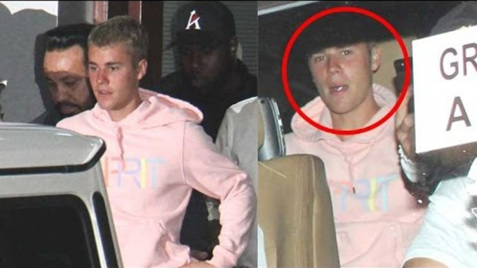 Justin Bieber MOBBED At Mumbai Airport As He Lands For Purpose Tour