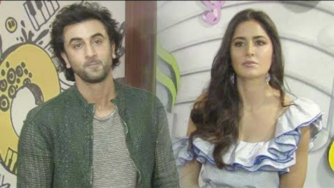 Exes Ranbir & Katrina look Uncomfortable Together At Jagga Jasoos Promotion